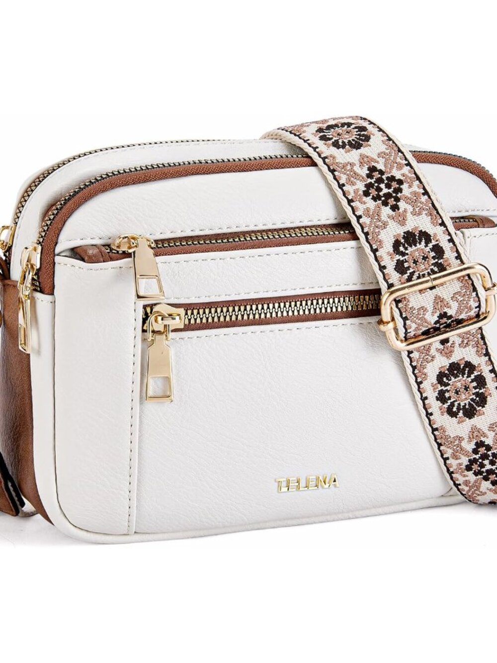 Small Crossbody Bags For Women Vegan Leather Crossbody Purse With Adjustable Wid